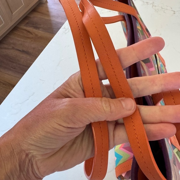 RARE Mackenzie Childs Kaleidoscope Tote Bag - Picture 8 of 16